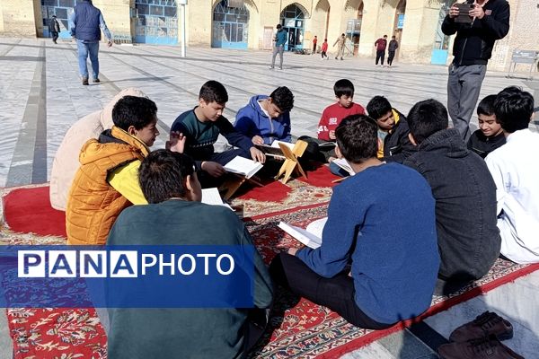 اعتکاف در مسجد جامع شهرستان نیشابور 