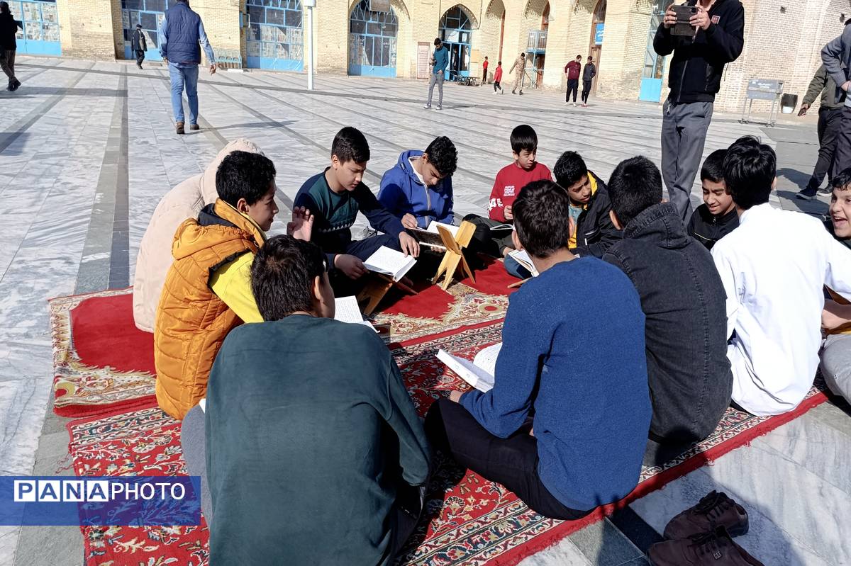 اعتکاف در مسجد جامع شهرستان نیشابور 