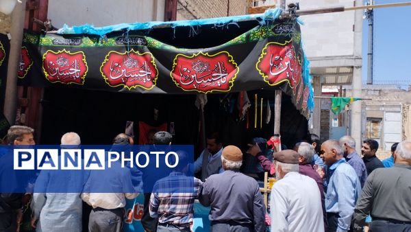 برپایی موکب در شهرستان خلیل آباد 