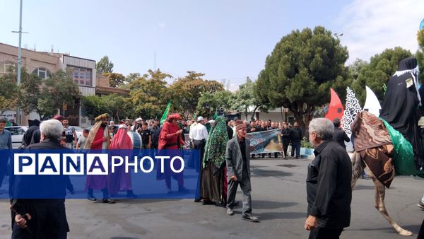 پیاده‌روی جاماندگان اربعین حسینی در اهر