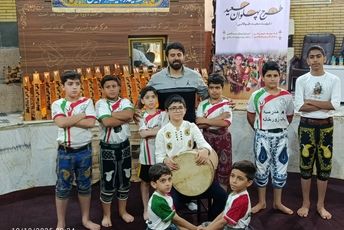 افتتاحیه طرح «پهلوان سعید» در زورخانه پهلوان تختی بندرعباس