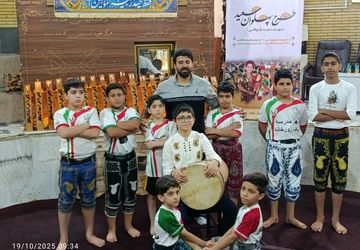 افتتاحیه طرح «پهلوان سعید» در زورخانه پهلوان تختی بندرعباس