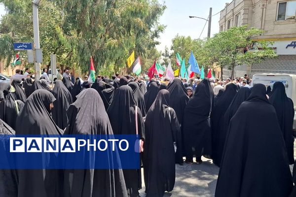 برگزاری راهپیمایی شهروندان در ناحیه یک شهرری