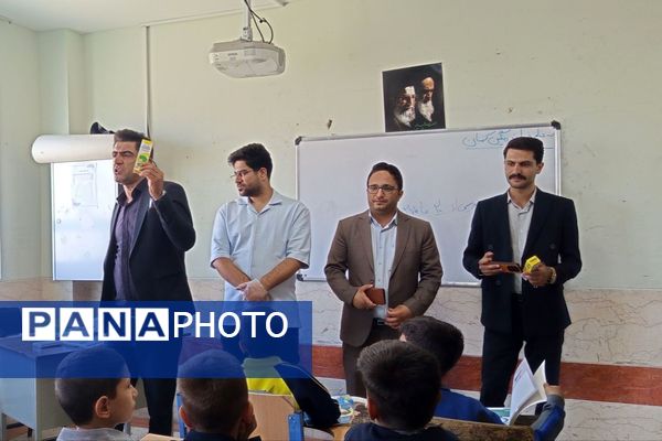 مدرسه مهرآفرین، کانون آغازین هفته ملی بهداشت دهان و دندان در شهرستان لردگان