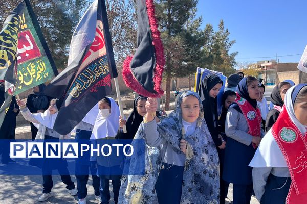 شهادت حضرت فاطمه (س) در مدارس شهر سورمق