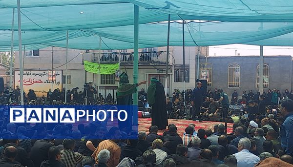 بزرگترین اجتماع حسنیون کشور همراه با تعزیه خوانی در روستای کفکی خراسان رضوی