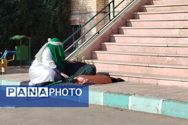  مراسم شهادت حضرت فاطمه زهرا(س) در مدارس بهارستان‌دو