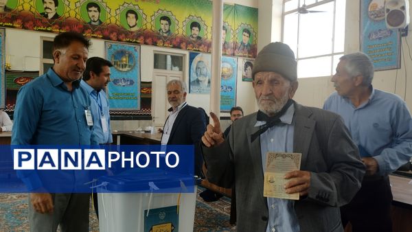 حضور مردم شهرستان خلیل آباد در چهاردهمین دوره انتخابات ریاست جمهوری