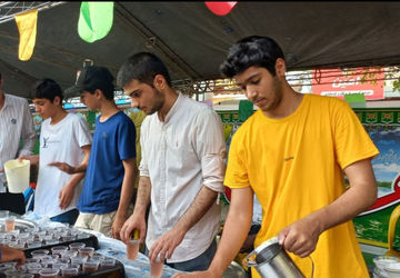 جشن خیابانی عید غدیر در شهرستان کردکوی 