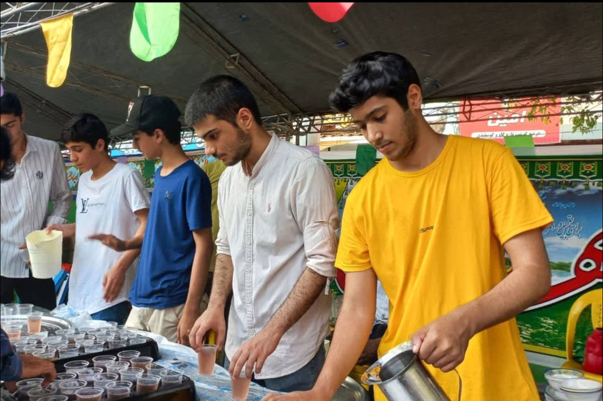 جشن خیابانی عید غدیر در شهرستان کردکوی 