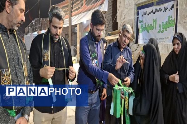 بازدید معاون اردویی گردشگری سازمان دانش‌آموزی از مواکب خوزستان