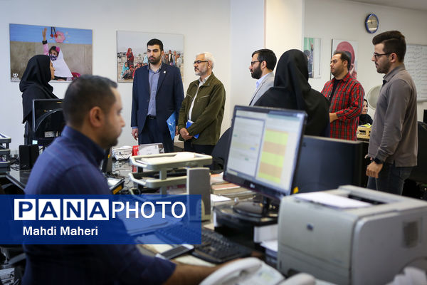 بازدید رئیس سازمان تعلیم و تربیت کودک از خبرگزاری پانا