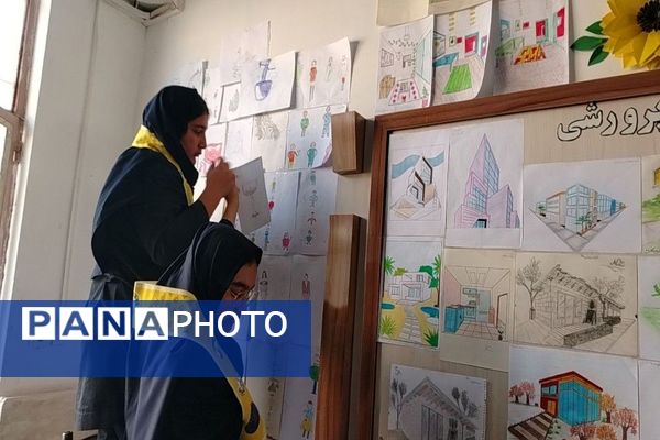 فضا سازی مدرسه شهید مجید دهنوی نیشابور به مناسبت ۱۳آبان ماه روز دانش آموز 