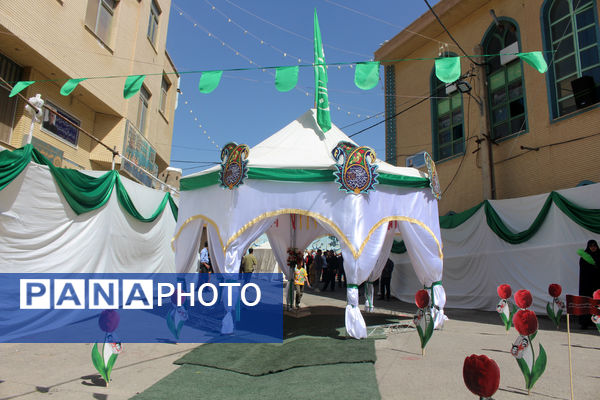 جلوه‌هایی از همدلی گروه‌های مردمی در برپایی یادواره شهدای روستای فردو