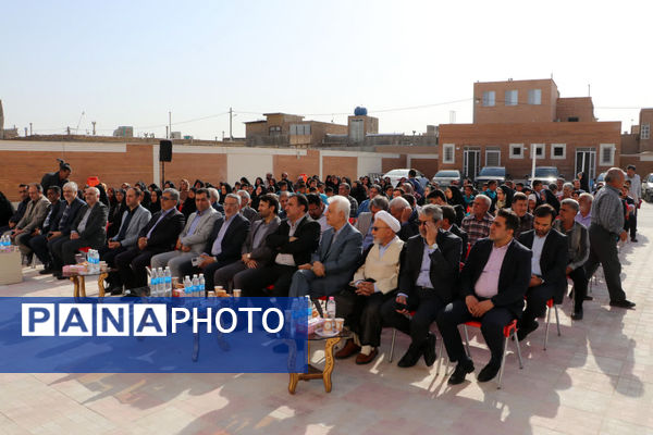  افتتاح مدرسه خیرساز مهندس اصغر کاشانی در کاشان