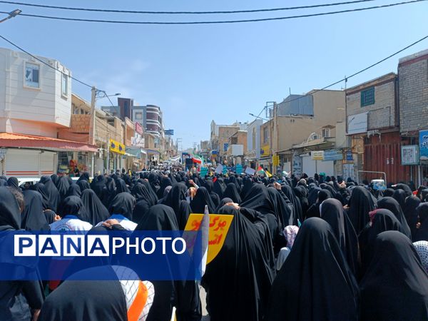 راهپیمایی روزجهانی قدس در شهرستان آبدانان 