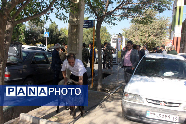 اعزام نخستین گروه از دختران دانش‌آموز ناحیه یک قم به اردوی راهیان نور