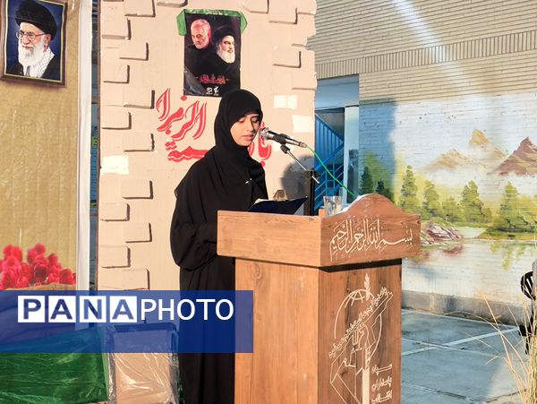 یادواره شهدای دانش‌آموزی در منطقه سندرک