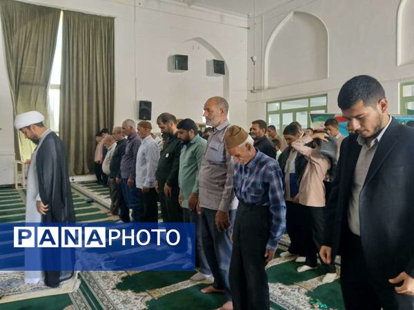برگزاری یادواره شهدا در مسجد صاحب‌الزمان شهرستان خلیل‌آباد