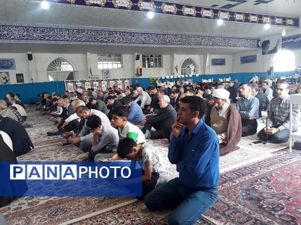 حضور پرشور مردم ولایتمدار شهرستان شیروان در نماز جمعه 