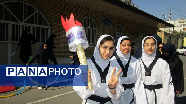 برگزاری المپیاد درون مدرسه‌ای‌شاهد شهید کلانتری ناحیه یک کرج