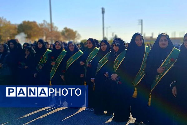 استقبال باشکوه از پیکر۶ شهید گمنام در شهرستان باشت