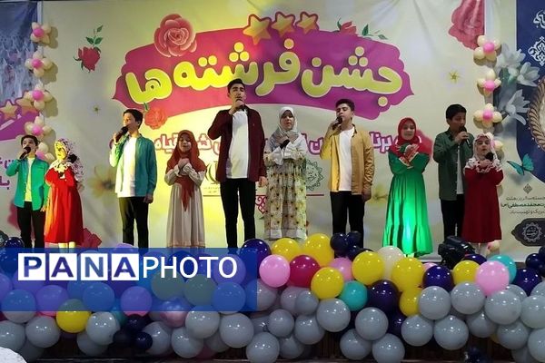 جشن فرشته‌ها در شهر قیامدشت ری یک